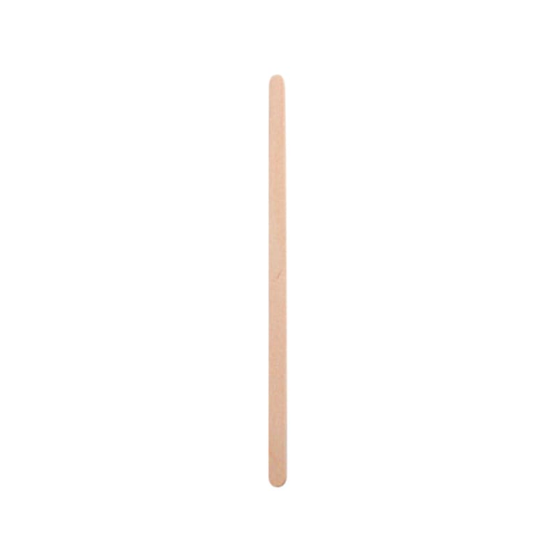 PacknWood 8NPSPATB11 Wooden coffee stirrer with rounded end