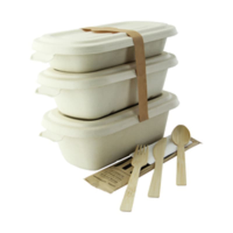 PacknWood APURECBRBJN The Perfect Eco Friendly Delivery Kit  - 500 VIP Set