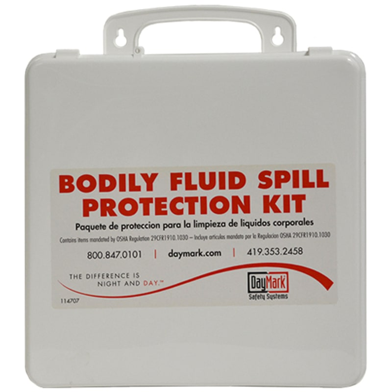 Daymark IT114707 Bodily Fluid Spill Protection Kit w/Red Z®