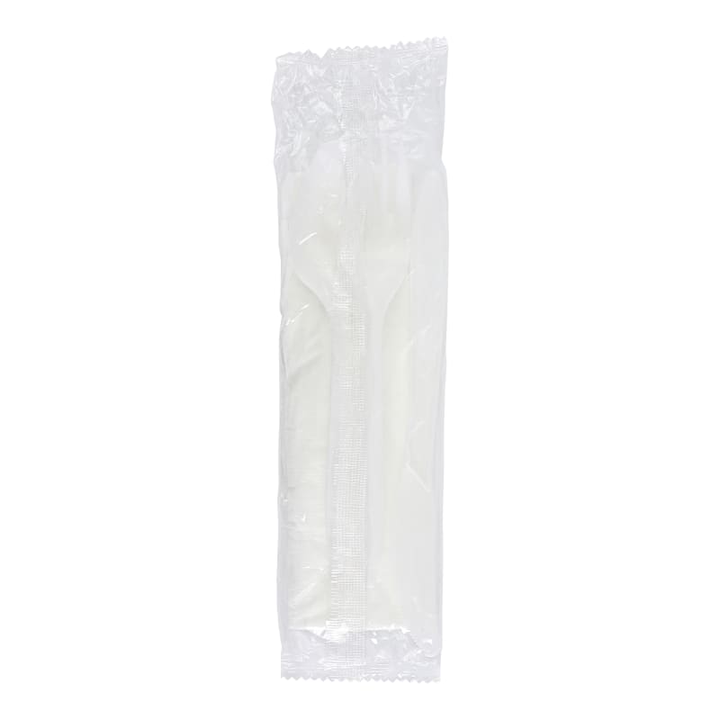 Empress E176020 Medium Weight White Kit Polypropylene Knife Fork Teaspoon Napkin 1Ply