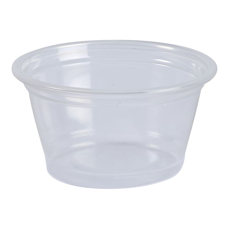 Empress EPC075 Plastic Portion Cup .75oz Clear