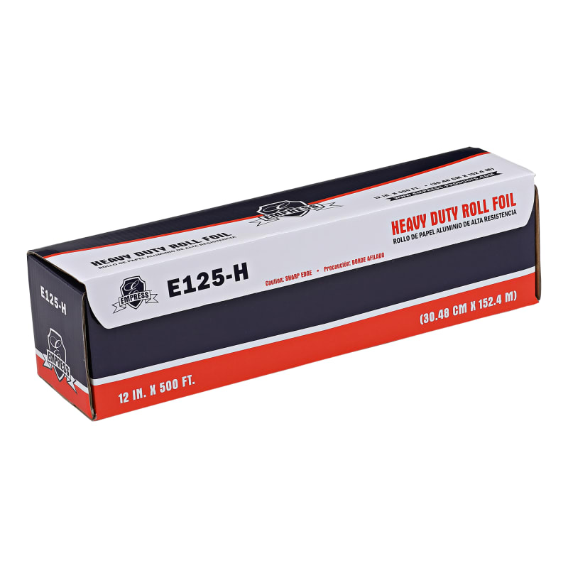 Empress E125-H Heavy Duty Roll Foil 12" X 500' 80 gauge