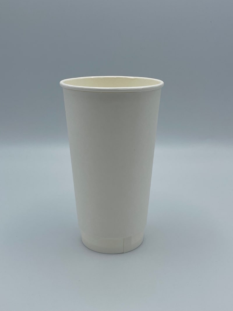 Empress EHCDW20-W Double Wall Paper Hot Cup 20 oz White