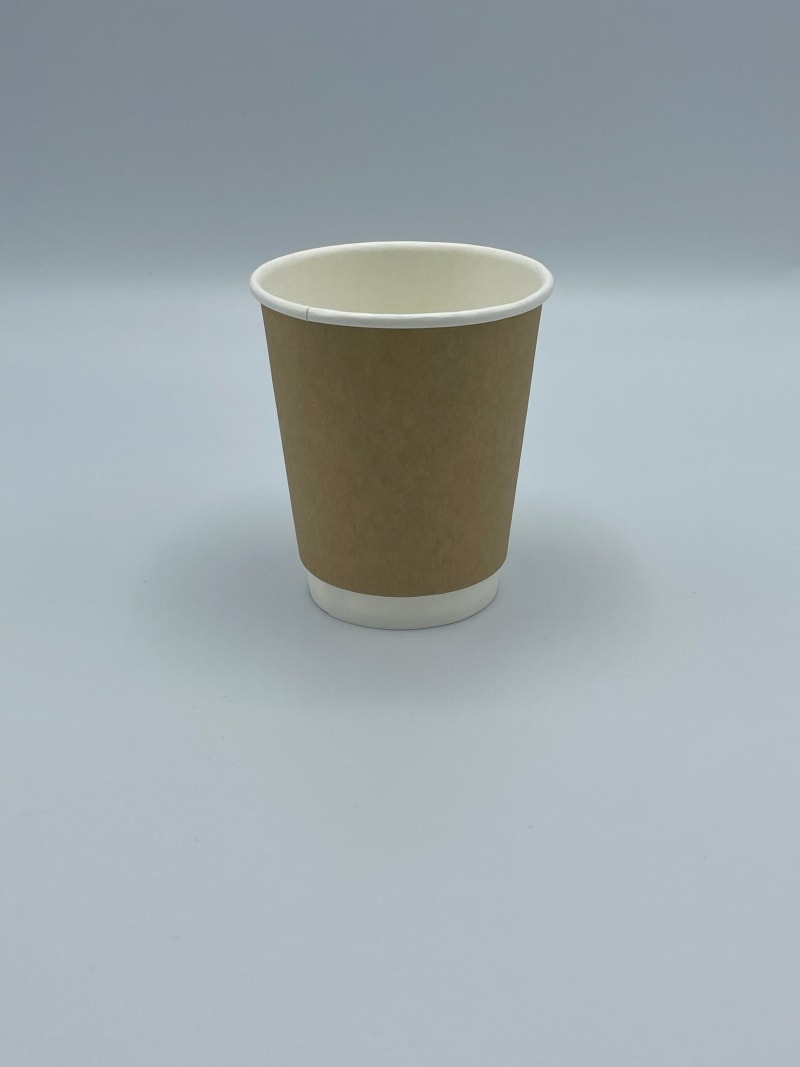 Empress EHCDW8-K Double Wall Paper Hot Cup 8 oz Kraft