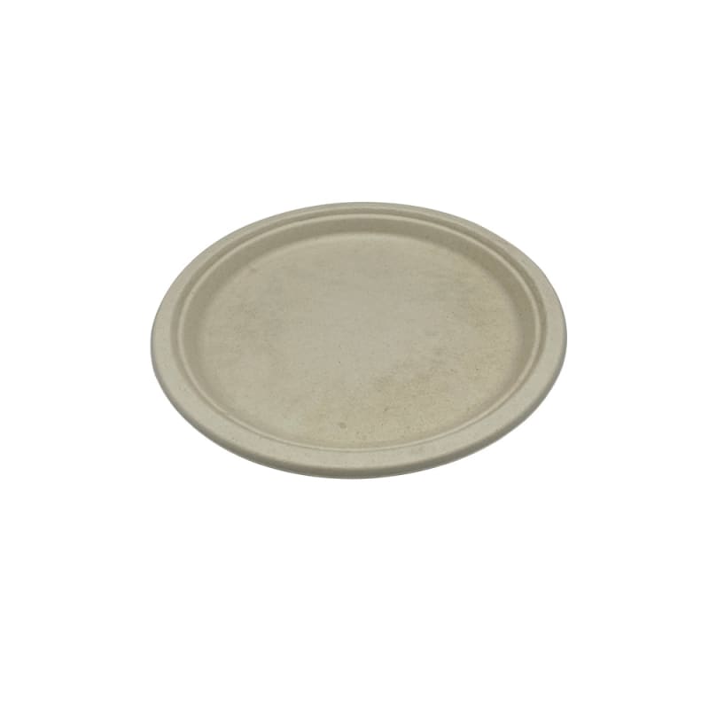 Empress EPL-10-PF Heavy Weight Plate 10" Natural White Bagasse PFAS Free