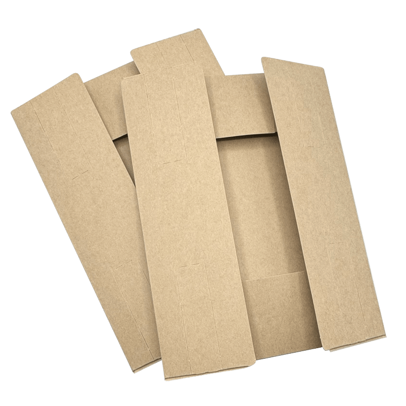 Empress EMP4CUPAUTO Pop Up 4-Cup Carrier Tray 9-1/8" x 6-7/8" x 2-3/8" , Kraft