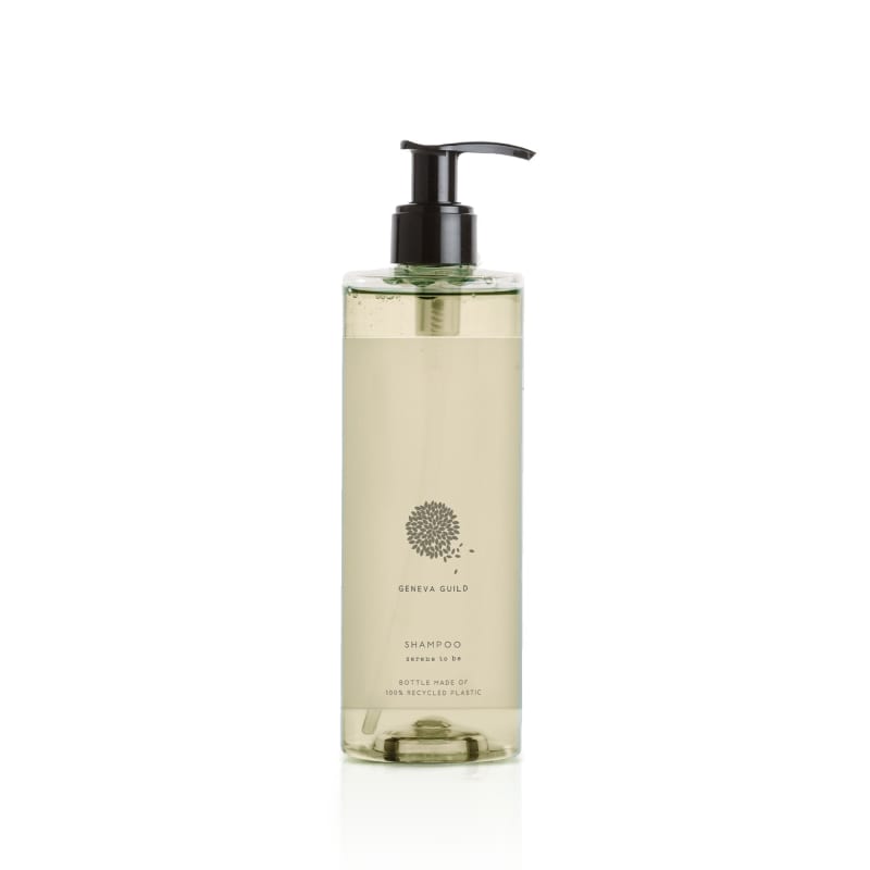 GFL Cosmetics P400R_SGG Shampoo, 380 mL, Sealed Pump, Geneva Guild