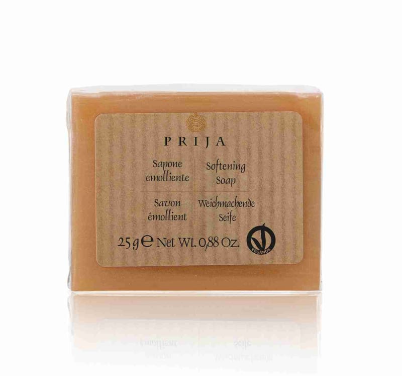GFL Cosmetics B1625PR Softening Soap With Logo Engraved, Wrapped, 25 gram, Prija Fine Perfumery