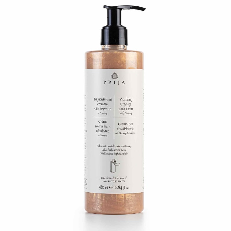 GFL Cosmetics P400R_BPR Vitalising Creamy Bath Foam With Ginseng, Bo Fine Perfumery
