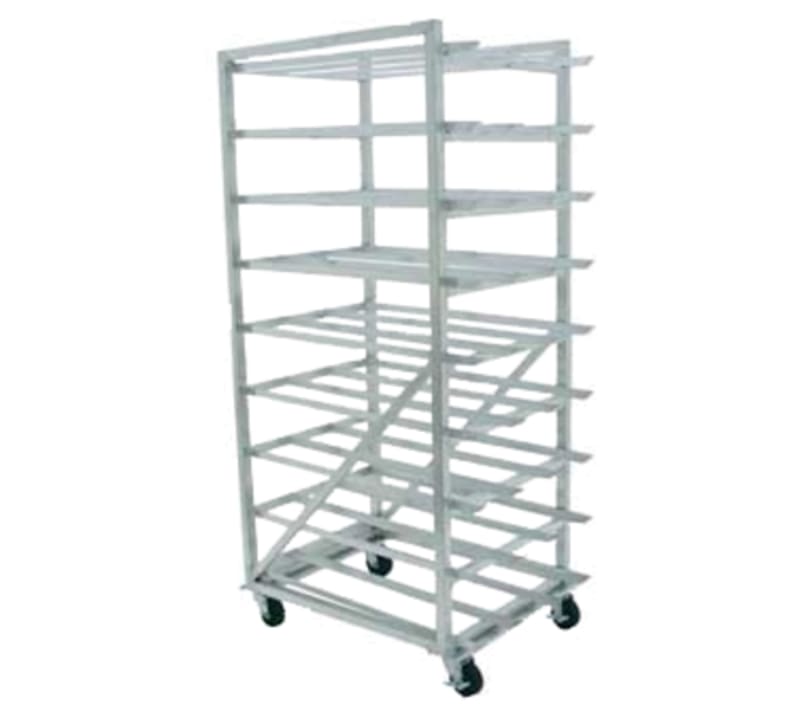 Advance Tabco CR10-162M 71"H Mobile Can Rack