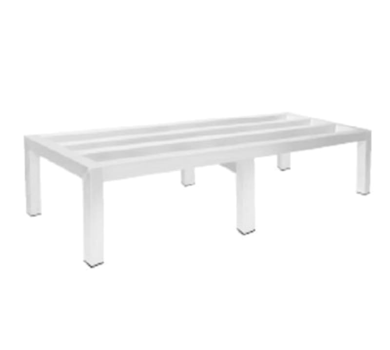 Advance Tabco DUN-2060 60" Stationary Dunnage Rack w/ 2000 lb Capacity, Aluminum