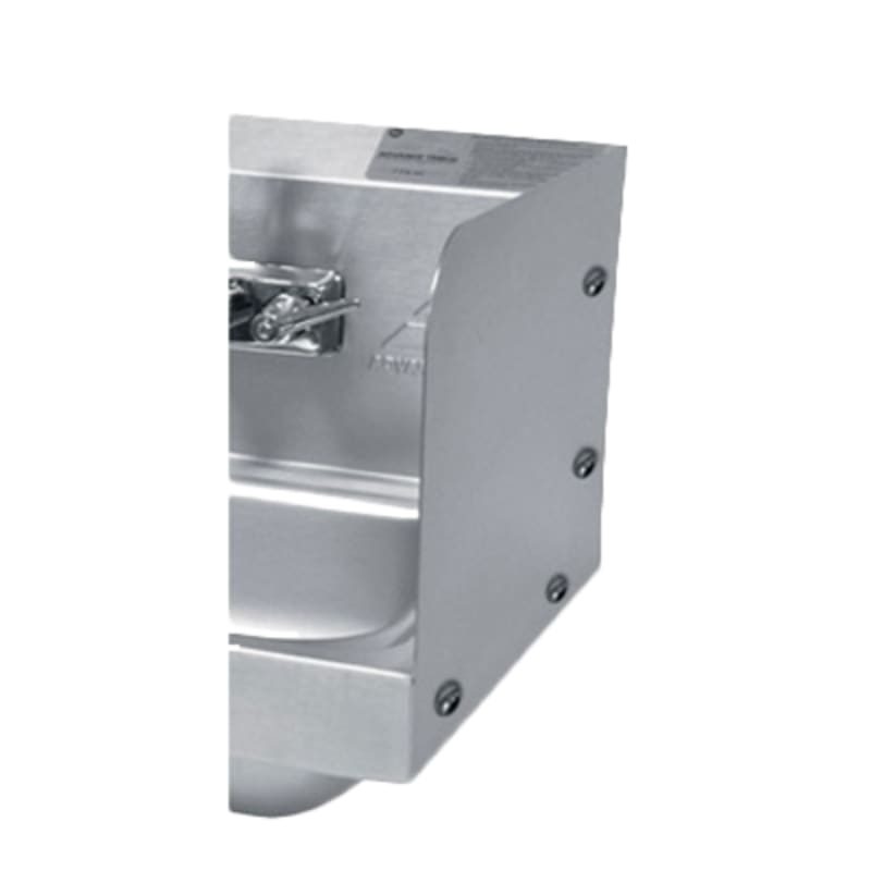 Advance Tabco 7-PS-27-X Left Side & Back Wall Splash 14"H