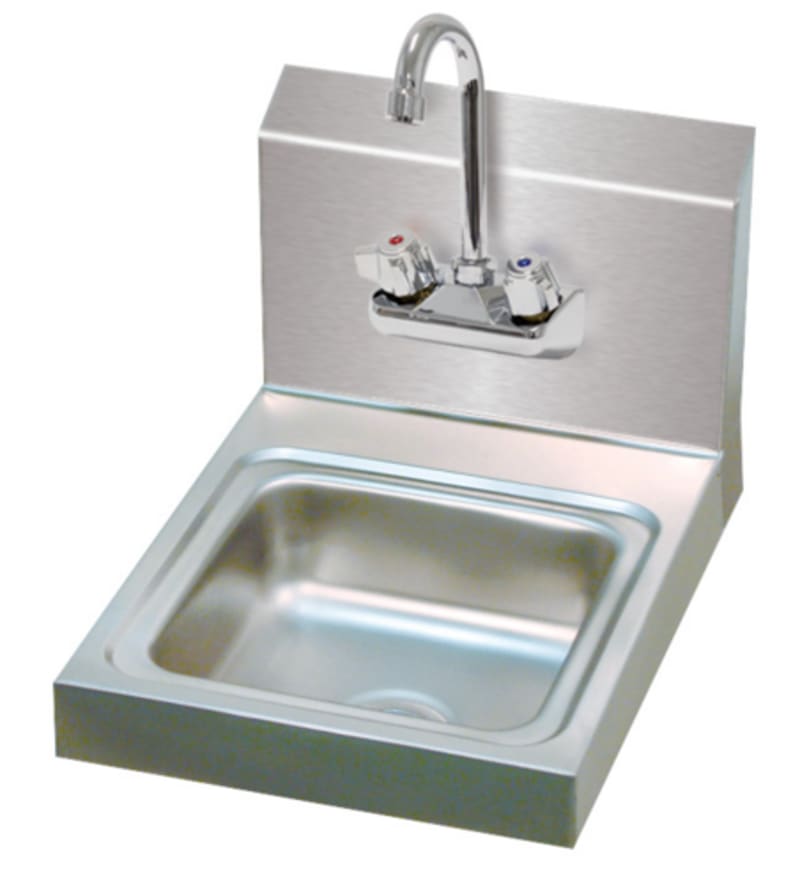 Advance Tabco 7-PS-23-EC-X 12" W x 16" D Wall Mounted Special Value Hand Sink