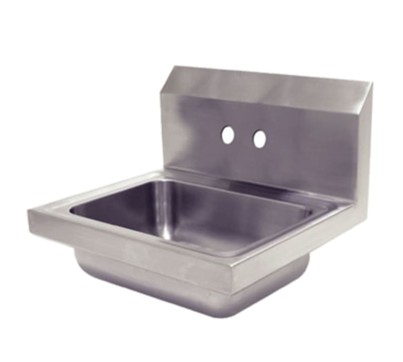 Advance Tabco 7-PS-70-EC-X 18" W x 16" D Wall Mounted Special Value Hand Sink