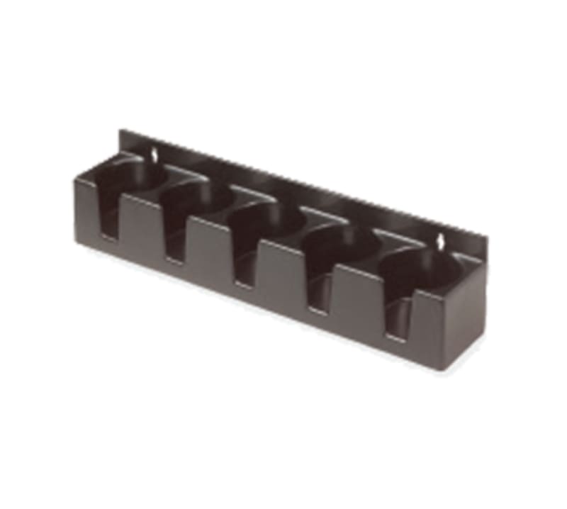 Advance Tabco KS-2K-X 23" W Black Plastic Single Tier Special Value Underbar Basics Speed Rail