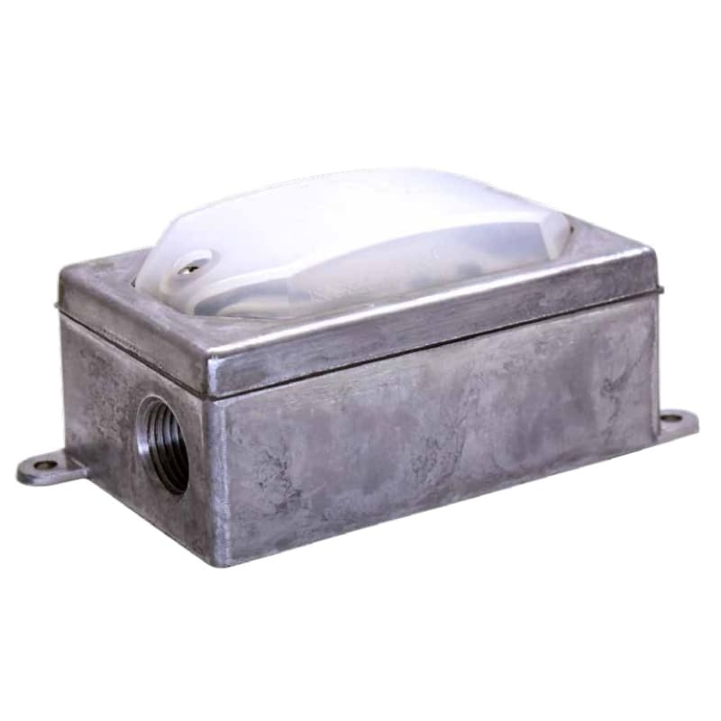 Kason® 11807LCRA10 4000k LED Walk-In Light Fixture, Domed Flat Recessed Lens, 120V/12W