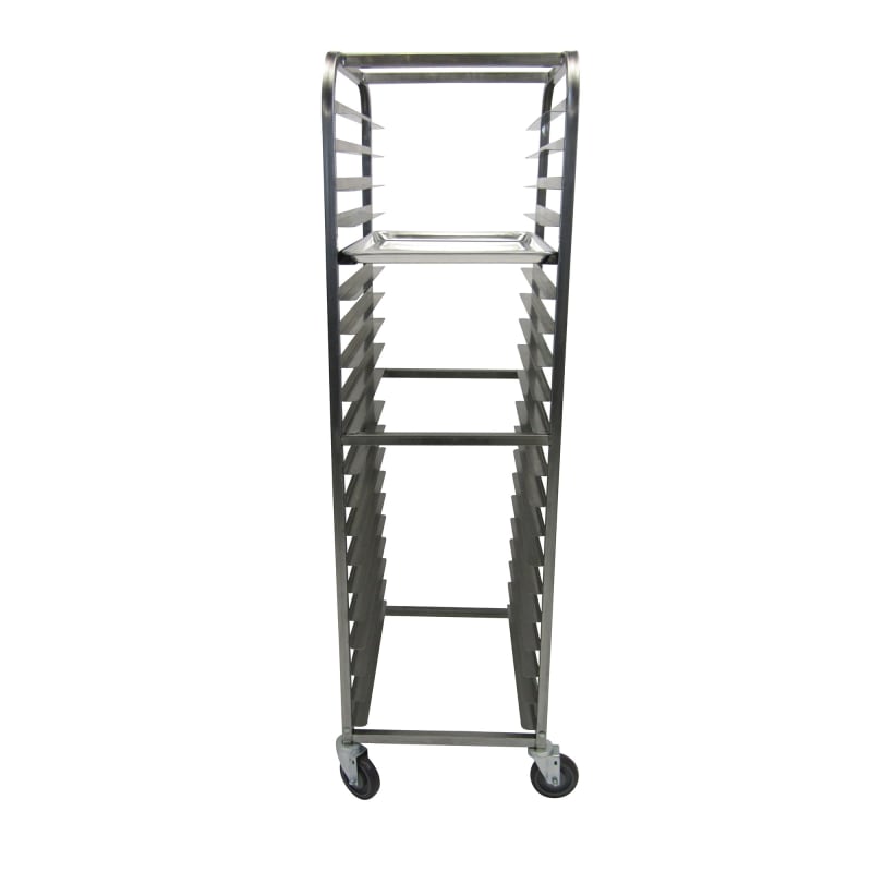 Channel Mfg 401S Welded Stainless Steel Bun Pan Rack, 3" Spacing, 20 Pan, End Load
