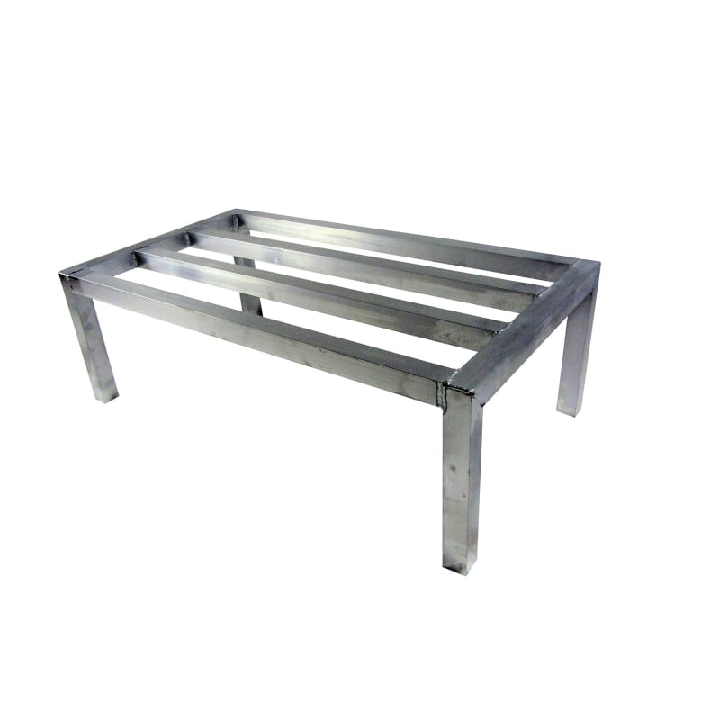 Channel Mfg ADE2036 36" x 20" x 12" Welded Aluminum Dunnage Rack, 2000 lb. Capacity