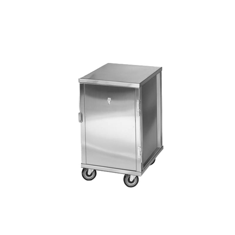 Channel Mfg 56C Enclosed Aluminum Bun Pan Rack, Uninsulated 1.5" Spacing, 20 Pan Capacity, End Load