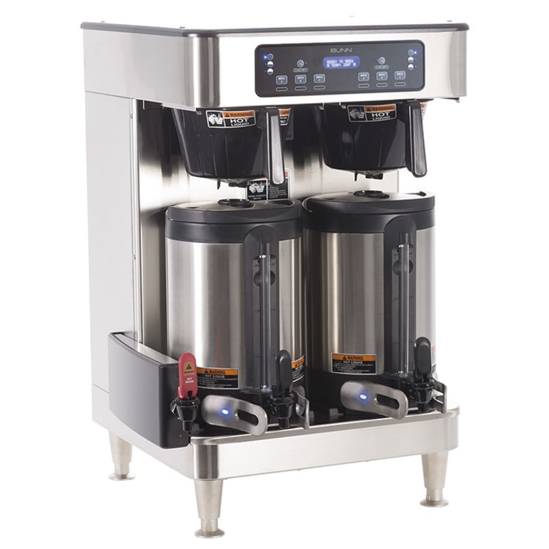 Bunn 51200.0100 Twin Soft Heat® Automatic Dual Coffee Brewer, 120V