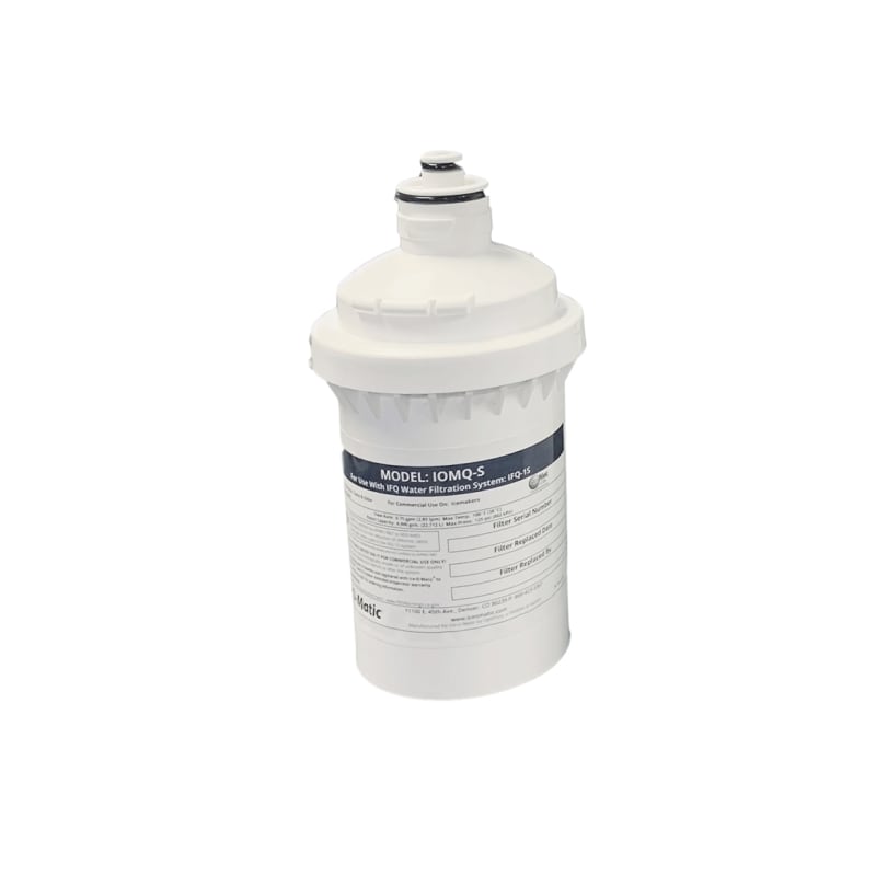 Ice-O-Matic IOMQ-S Replacement Water Filter Cartridge for IFQ1-S Filtration System