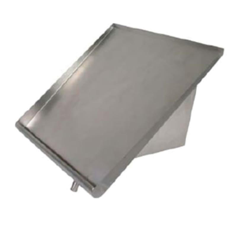 John Boos PB-SRW-63-X 63" x 15-3/8" Dish Sorting Shelf, Wall Mount