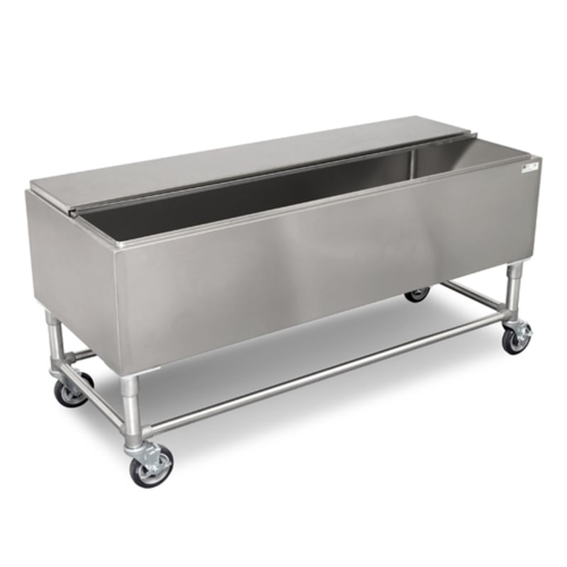 John Boos UBBB-2448-X 48" x 24" Stainless Steel Ice Bin
