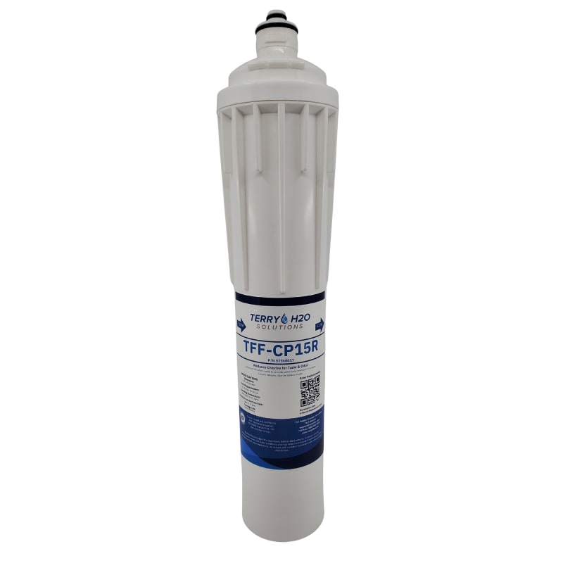 Terry TFF-CP15R FastFit Replacement Water Filter Cartridge with Scale Inhibitor, for TFF-CP15