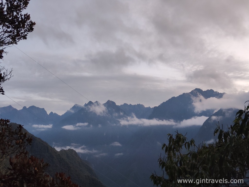 First light of the morning