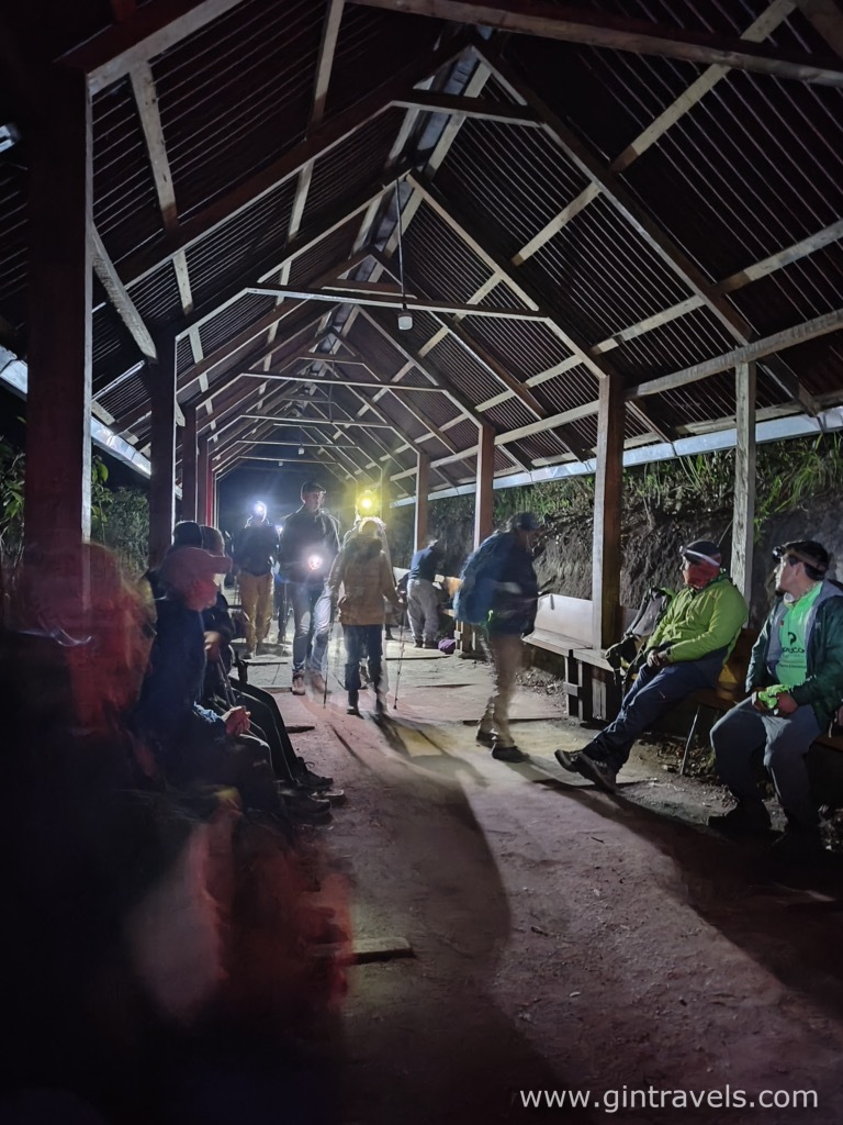 The waiting area to Machu Picchu trail