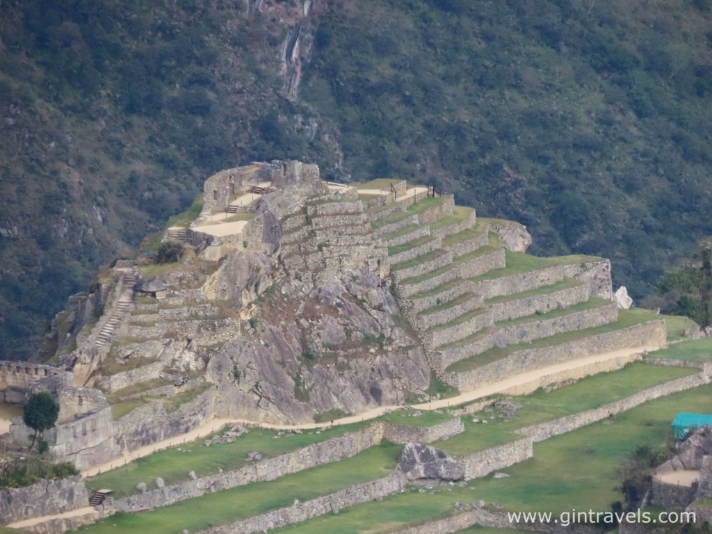 Temple of the Three Windows visible from Sun Gate