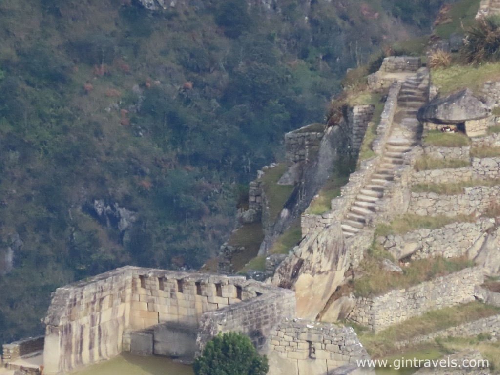 Main temple at Machu Picchu