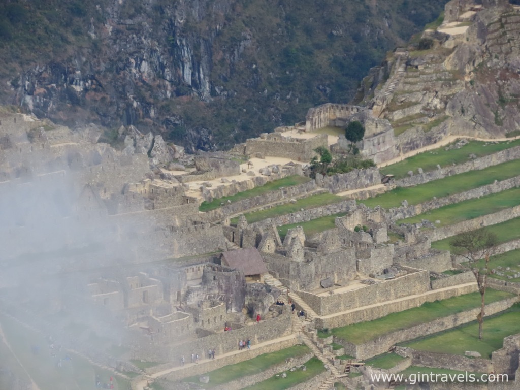 Buildings and Main Temple at Machu Picchu
