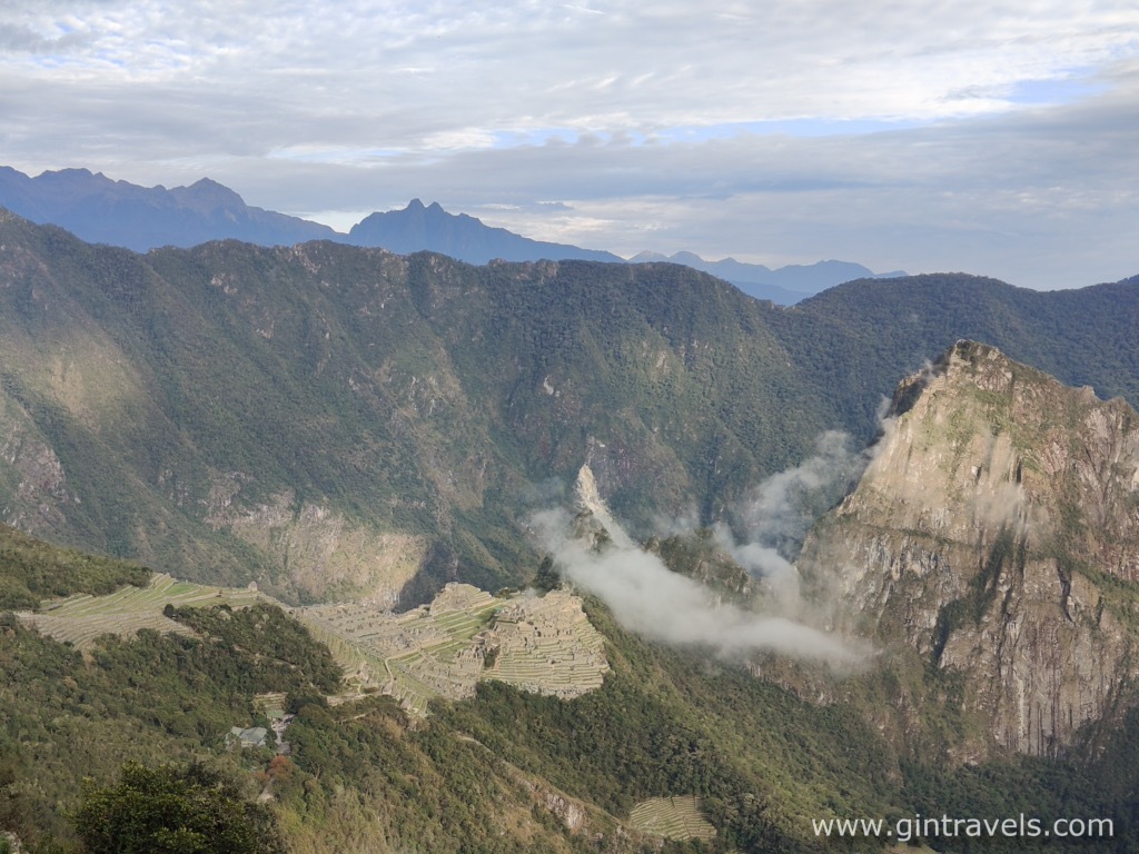 The majestic view of Machu Picchu