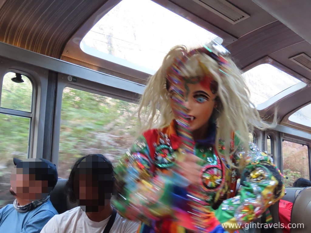 Dances in the train