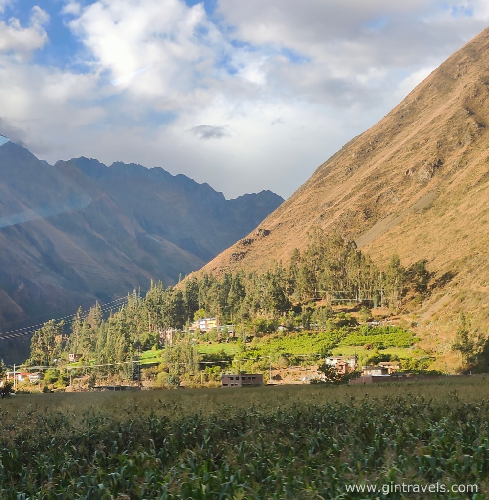 Beautiful view through the window