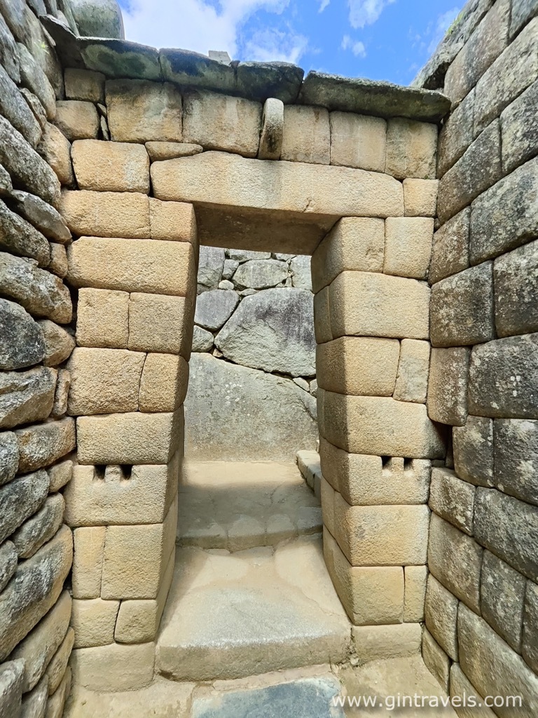The door leading to the House of the Inca