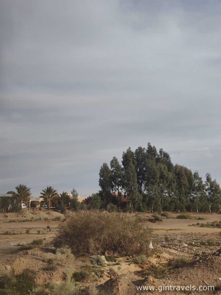 Rubbish by the road, Trash in Morocco