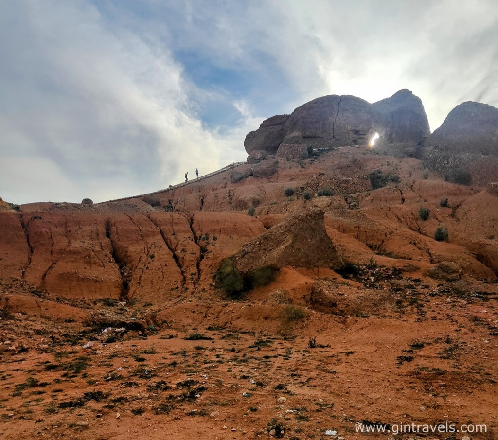 A beautiful place littered by trash, Morocco