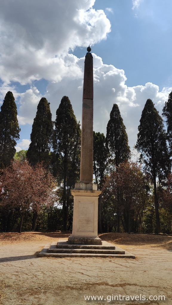 Other side of Matteian Obelisk