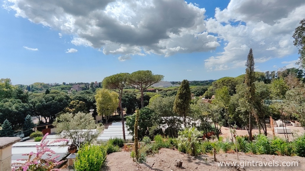 City view from Villa Celimontana