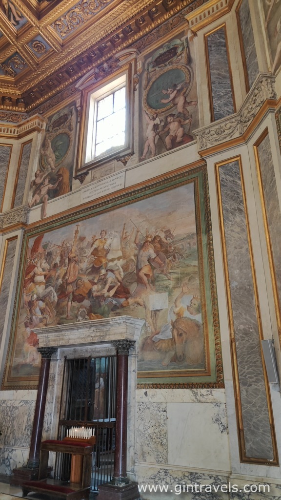 Another impressive frescoe in Lateran Baptistery