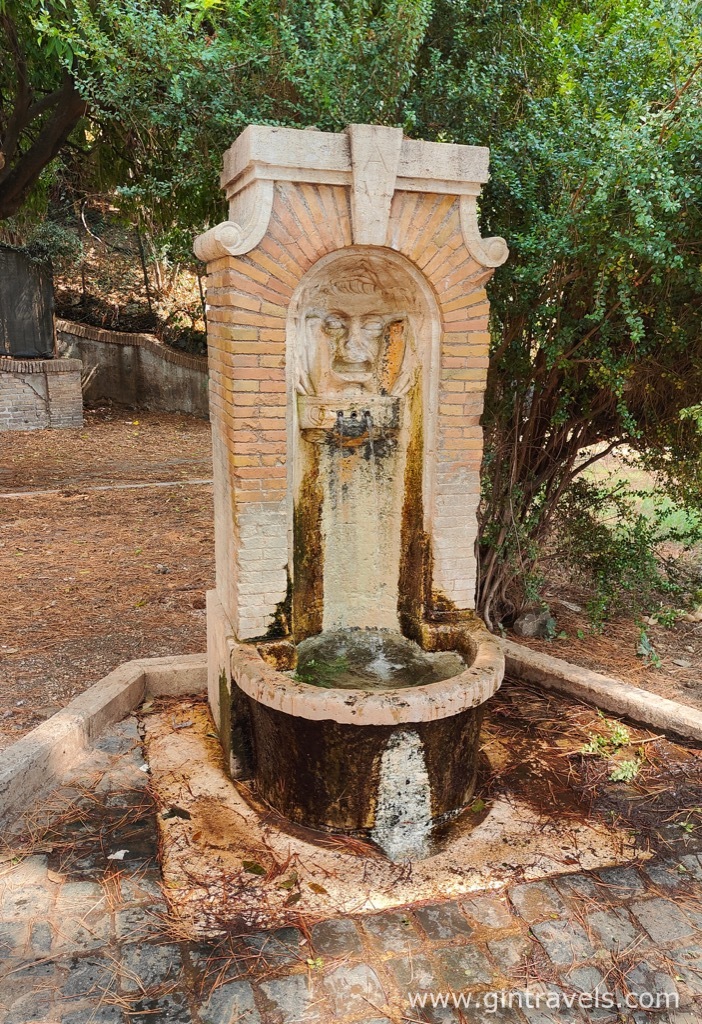 Stone nasoni in the park