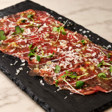 Carpaccio de vedella