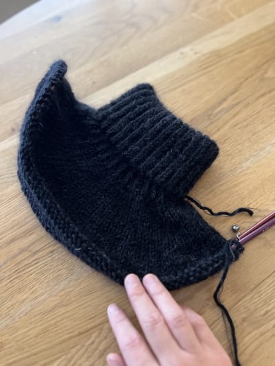 The yoke in progress