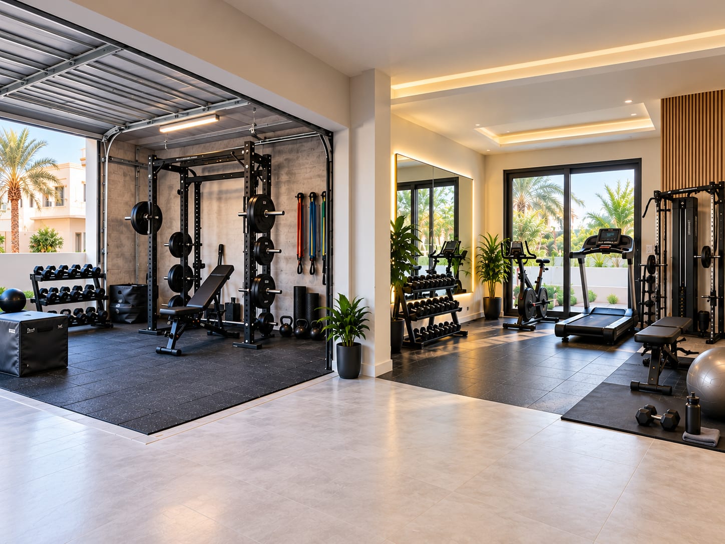 Villa & Garage Home Gym Setup: Space, Flooring, Equipment & Installation Guide in Saudi Arabia