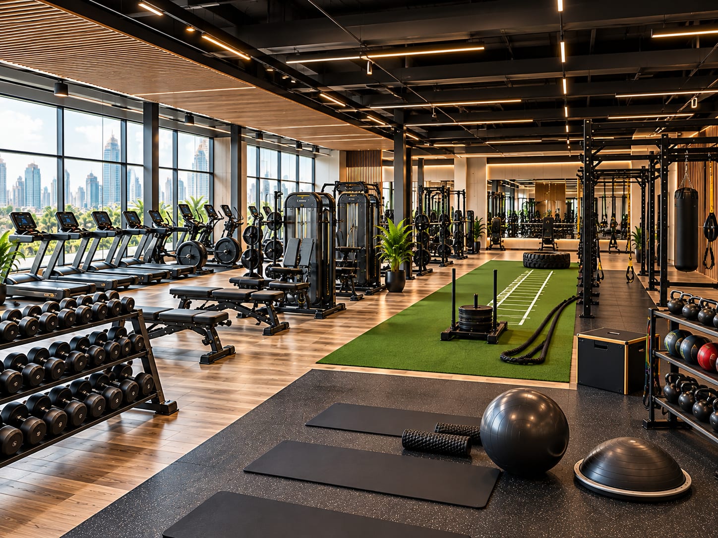 Commercial Gym Equipment Checklist: Cardio, Strength, Free Weights, Functional & Recovery Zones in Saudi Arabia