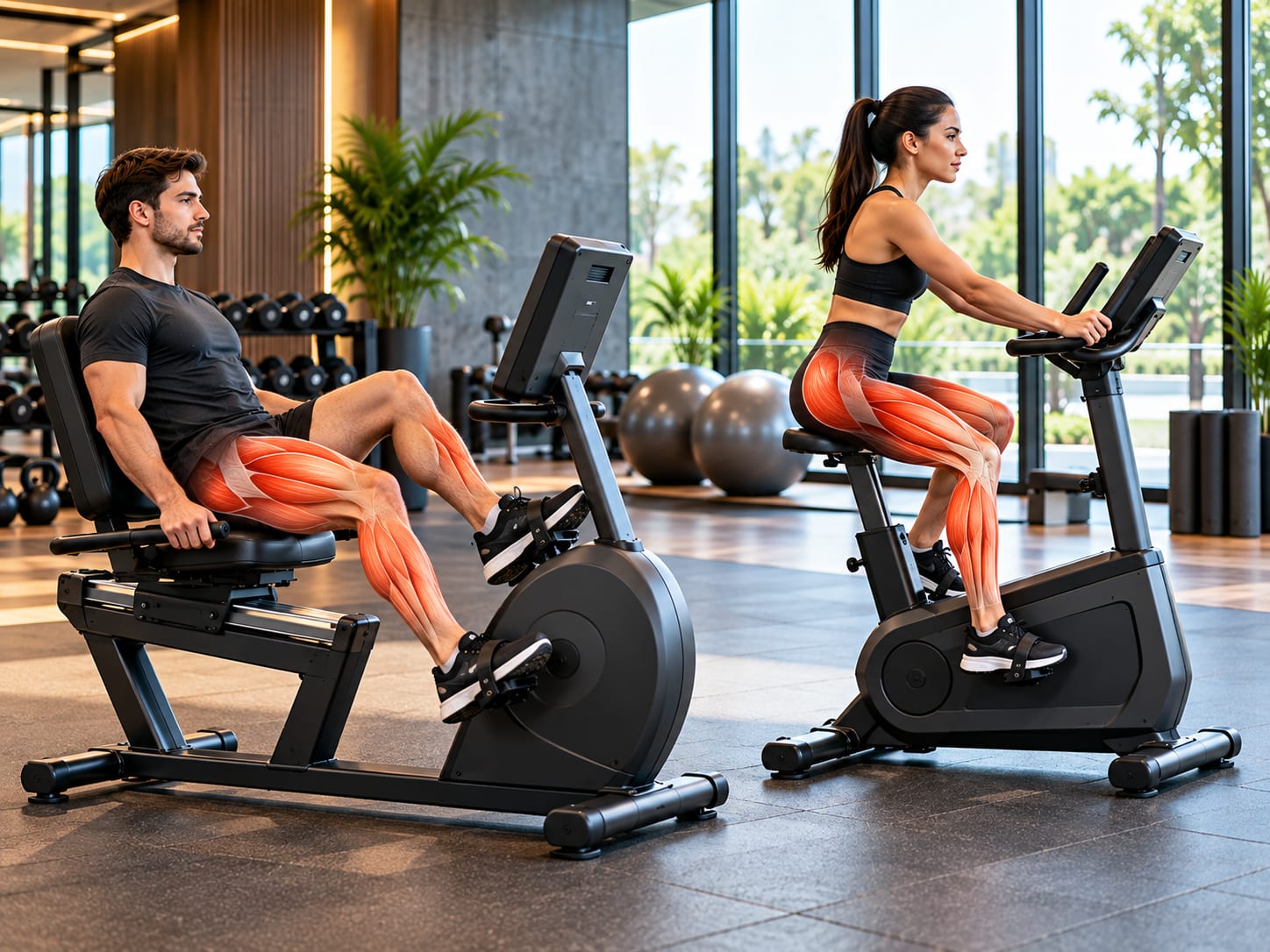 What Muscles Do Recumbent and Upright Bikes Really Work?