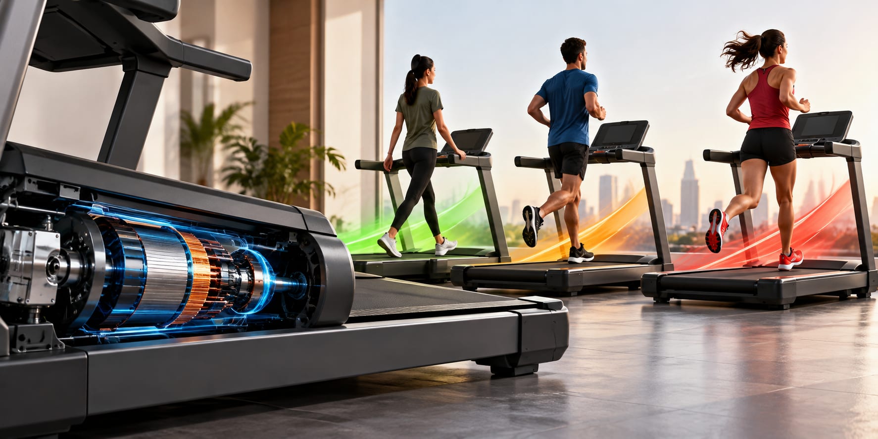 Treadmill Motor Power Guide: How Much CHP Do You Need for Walking, Jogging & Running in Saudi Arabia?