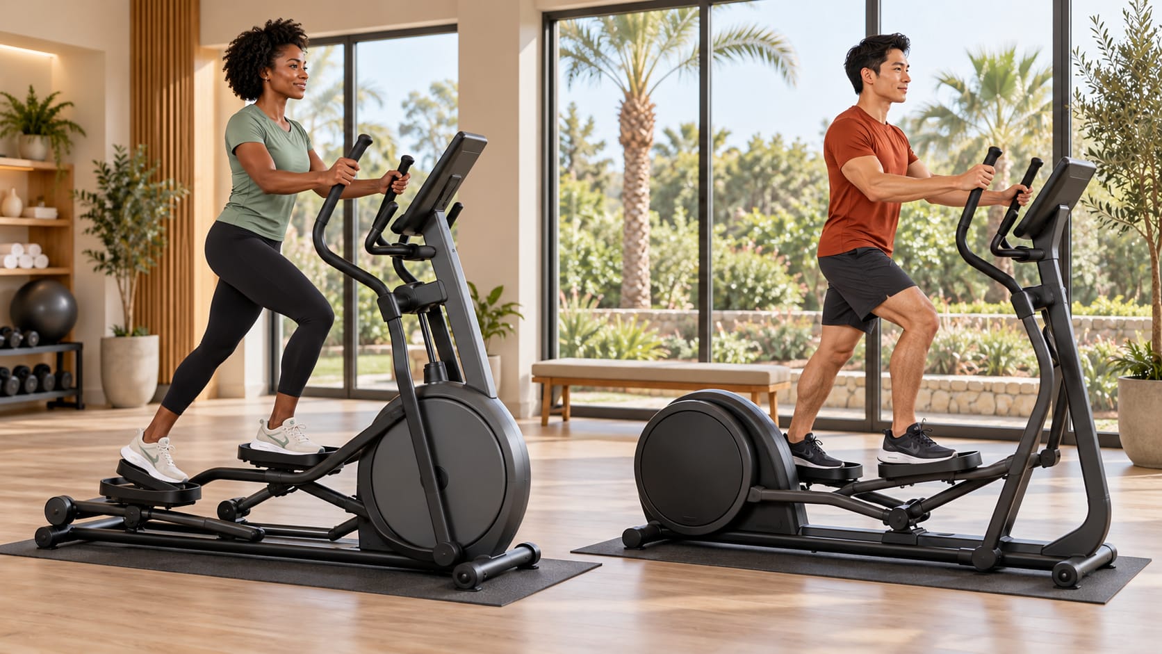 Front-Drive vs Rear-Drive Ellipticals: Comparing Space, Motion, Incline and Maintenance in Oman